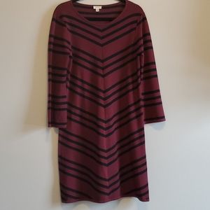 SPENSE Maroon Sweater Dress - Size L